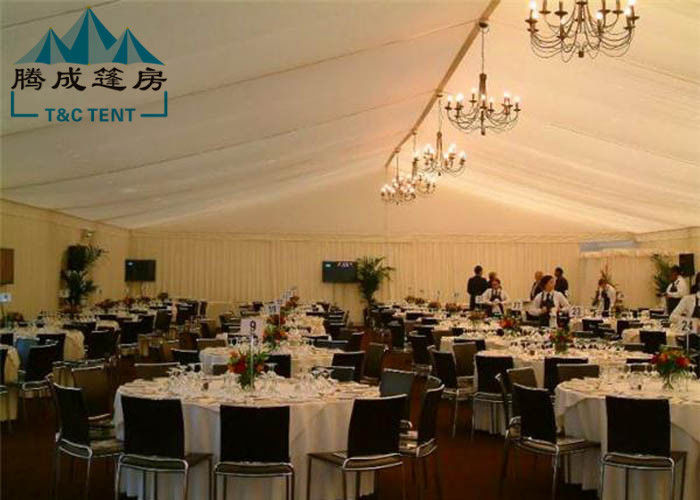 20m Width Fire Retardant A Shaped White Wedding Event Tents