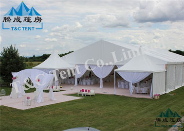 UV Resistant Wedding Reception Tent Easy Dismantled With Decoration Inside