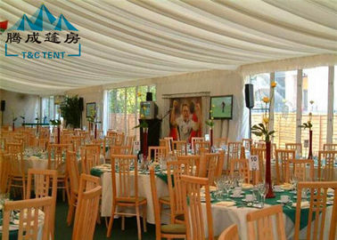 2000 Capacity Marquee Outdoor Party Tents With Soft PVC Walls / Glass Walls