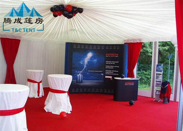 10x18M New Design Marquee Party Tent With ABS Walls / Steel Panel Walls