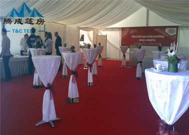 Clear Span Transparent Outdoor Event Tent , Aluminum Frame Large Tents For Weddings