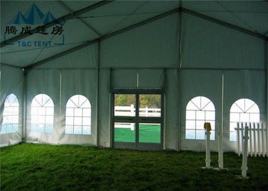 Clear Span Easy Up Canopy Tent Self Cleaning Ablity With Strong Galvanized Steel