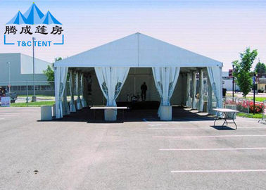 Clear Span Easy Up Canopy Tent Self Cleaning Ablity With Strong Galvanized Steel
