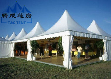 PVC Fabric Cover Outdoor Party Tent Easy Maintenance With Removable Wall Curtain