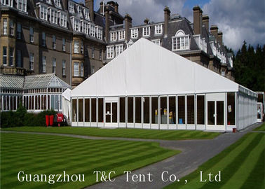 A Shaped Marquee Party Tent Fire Resistant For Restaurant Catering Use