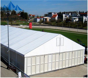 Flexible Industrial Storage Tents Selectable Size With Soft PVC Walls / Glass Walls