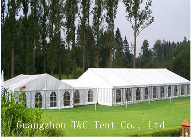 Long Span Outdoor Vendor Tents 5M 10M 15M Ridge Height 15 Years Warranty