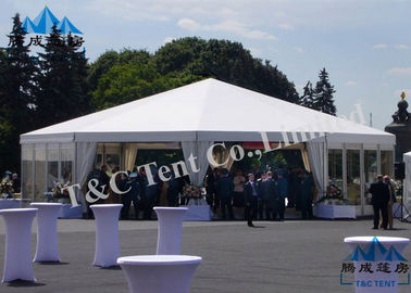 Customized Color Outside Event Tents With Double PVC Coated Polyester Textile
