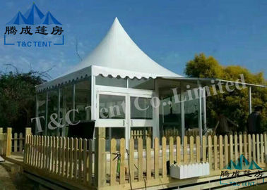 Luxury Decoration Bell Tent Hotel , Selectable Size Outdoor Event Tent