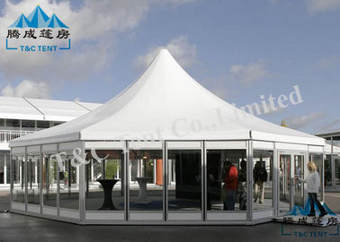 Marketing Polygon Outdoor Event Tent Rental Sound Insulation Easy Maintenance