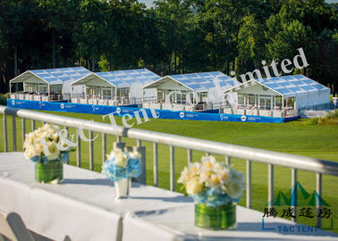 Promotional Marquee Commercial Event Tents Earth Land Situation For Exhibitions