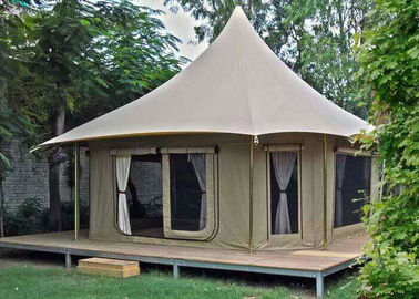 Large Luxury Glamping Safari Hotel Bell Tent 1 Years Warranty