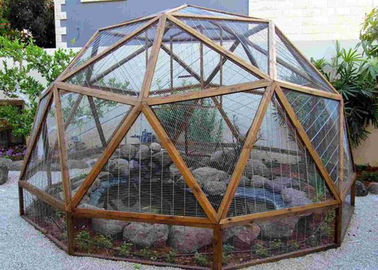 Portable Planetarium Projector Geodesic Dome Shelter With Steel Frame For Cinema