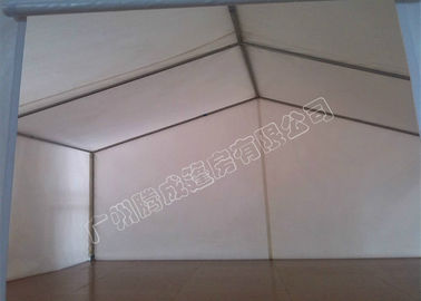 3x6m White Pvc-Coated Temporary Tents With Strong Poles For Event / Parking / Large Storage