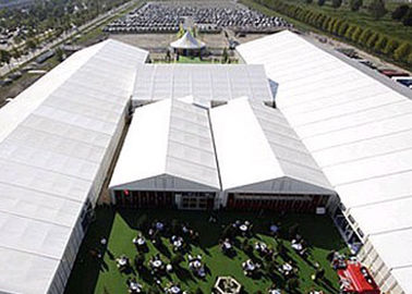 Customized Big Outside Event Tents PVC Structure Exhibition Tent For Canton Fair