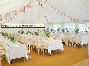 Hard Pressed Extruded Aluminum Alloy High Peak Wedding Event Tents For Party And Events