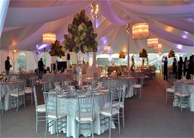 High Strength White Waterproof Wedding Event Tents Large A SHAPED Tent For 600 Seater