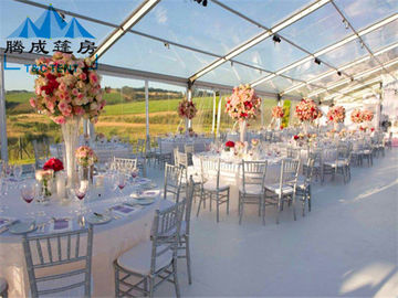 Safe And UV Protection High Resistance Good Flexibility White PVC Tent For The Wedding