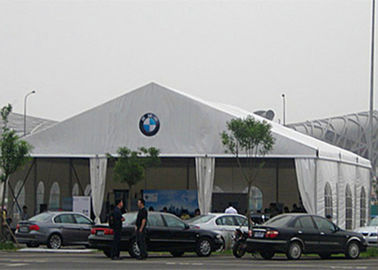 30x40m Clear PVC Fireproof / Flame Retardant / UV-Resistant Removeable Big Event Tents For Exhibition