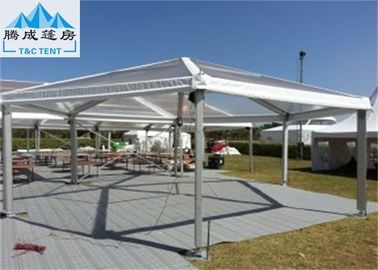 Customized Size Outdoor Party Tents / Aluminum Frame Tent Easy-Assembly