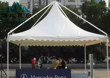 Wedding Party Pagoda Tent 10x10M Flame Retardant , Customized Backyard Canopy Tent