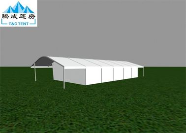 18x35M Aluminum Alloy Clear Event Tent Flame Resistant With White PVC