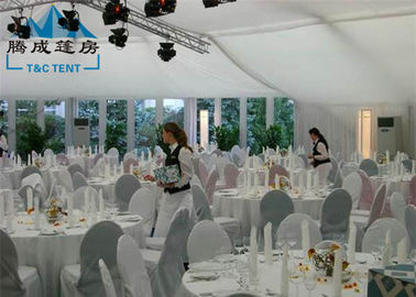 10x18M New Design Marquee Party Tent With ABS Walls / Steel Panel Walls