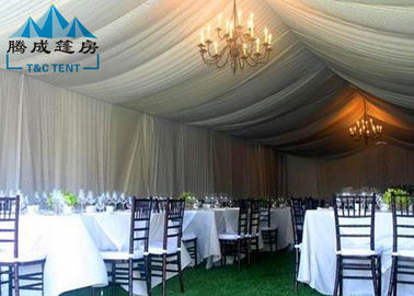 20 * 30M Wedding Event Tents Clear Roof With Hard Pressed Extruded Aluminum Alloy