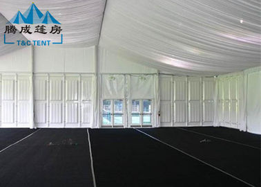 White Color Heavy Duty Party Tent , Wind Resistant Easy Assembled Marquee Tent Wedding