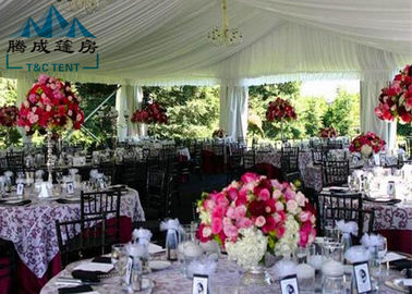 Large Wind Resistant Outdoor Party Tents 3M - 60M For Wedding Reception