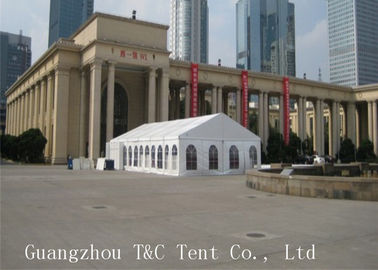 White Red Color Outdoor Party Canopy , Event Tent Rental For Guest Catering