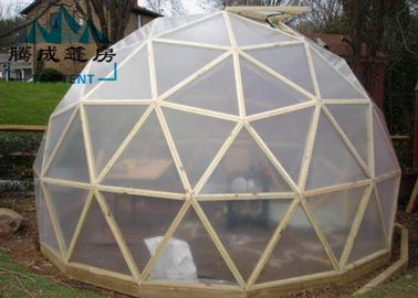 Outdoor Geodesic Dome Tent For Festival Event 5M 10M 15M Ridge Height