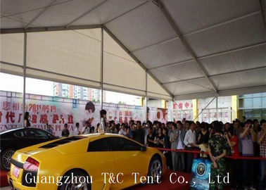 Car Exhibition Trade Show Tents Digital Printing With Hard Pressed Extruded Aluminum Alloy