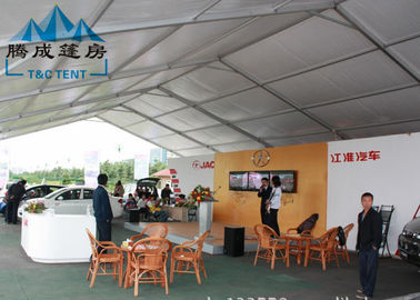 Outdoor Inflatable Roof Cover Trade Show Tents Flexible Poles For All Weather