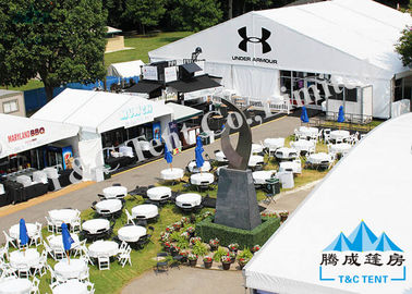 Promotional Marquee Commercial Event Tents Earth Land Situation For Exhibitions