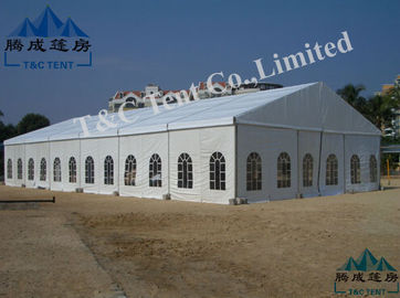 Tear Resistant Wedding Event Tents With Double PVC Coated Polyester Textile