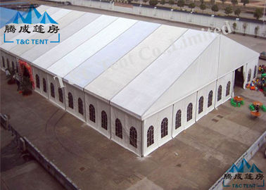 Tear Resistant Wedding Event Tents With Double PVC Coated Polyester Textile