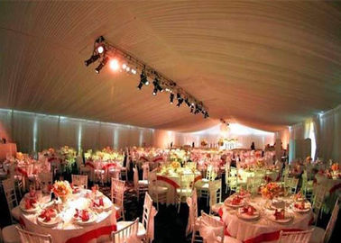 Aluminum Alloy 1000 People Clear Roof Wedding Event Tents With light