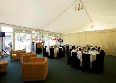 Customized Advertising Outdoor Wedding Tents with White PVC Wall