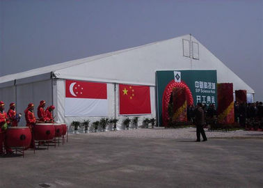 Customized Big Outside Event Tents PVC Structure Exhibition Tent For Canton Fair