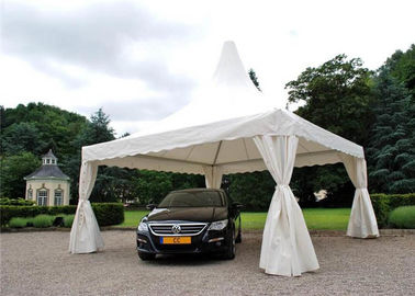 Luxury Manual Decorated PVC Garden Wedding High Peak Pagoda Canopy Tent For Event