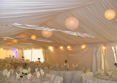 1000 People Cheap Aluminum Alloy Waterproof And Fireproof Clear Wedding Canopy Tent