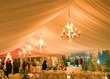 1000 People Cheap Aluminum Alloy Waterproof And Fireproof Clear Wedding Canopy Tent