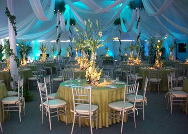 1000 People Cheap Aluminum Alloy Waterproof And Fireproof Clear Wedding Canopy Tent