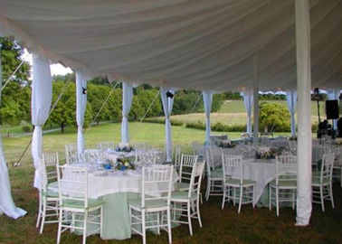 25x40m Fireproof Aluminum Structure White Wedding Event , Outdoor Party Tent