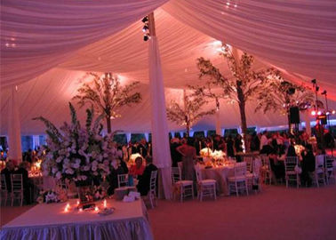 25x40m Fireproof Aluminum Structure White Wedding Event , Outdoor Party Tent