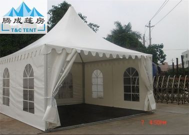 Commercial PVC Cloth Proof Marquee Party Tent 6x6M UV Resistant Waterproof